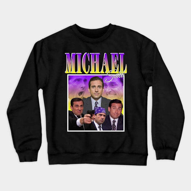 Michael Scott Crewneck Sweatshirt by TeesBySilvia